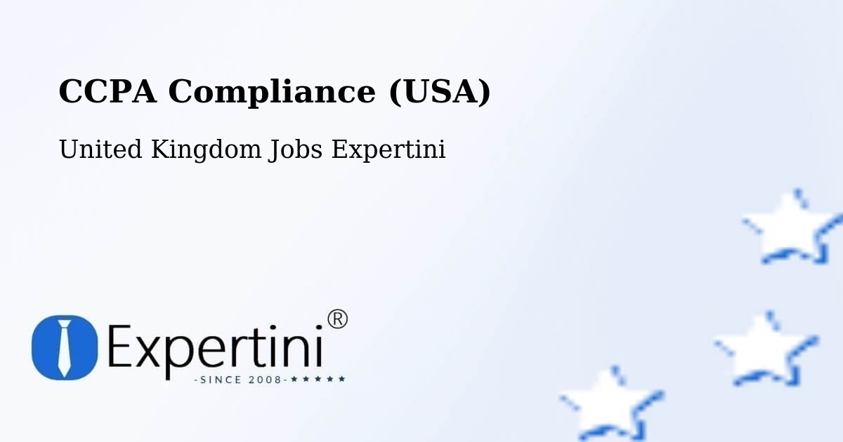 CCPA Privacy Rights & Compliance Notice – Clutton - United Kingdom Jobs Expertini